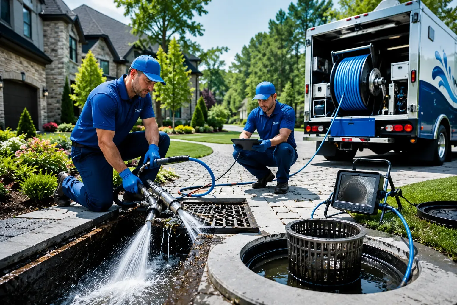 Local outdoor drain cleaning professionals in Warrenville, SC